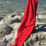 Mijölnir Toalla de Playa Fouta 100% Algodón Roja 95 x 175 cm